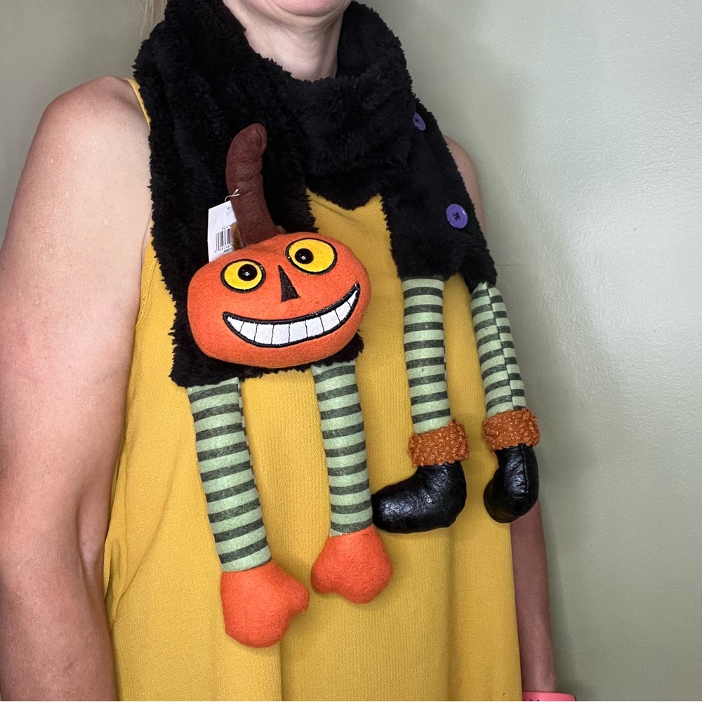 Halloween Pumpkin Scarf